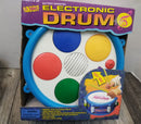 1998 KIDS TT TUNES ELECTRONIC DRUM WITH STICKS FOR AGES 3 AND UP