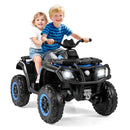 24V Dual-Seater Quad Electric Ride-On with Four Motors and Soft Start LED Lighting