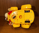 Retro 1980s Happy Dog Wind-Up Toy from CHI LAND, TAIWAN