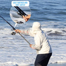 Surf Fishing Bait Cannon Launcher with Trigger Aid for Finger Protection