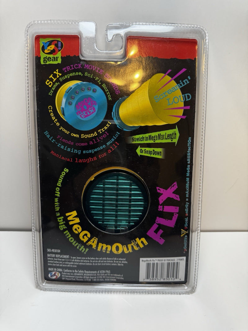 Megamouth Flix 1996 Vintage 90s Collectible Rare Edition