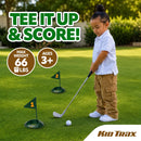 Kid Trax 12V Battery-Powered Electric Golf Cart Ride-On