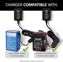 6V Battery Charger for Power Wheels - Compatible with Thomas, Harley, and More