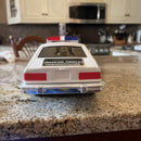 Vintage 1993 Buddy L Rescue Force Police Car Toy Lights Siren Vehicle