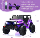 Children's Electric Ride-On Truck with 2.4G Remote Control