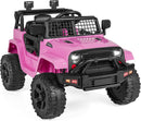 12V Pink Jeep Ride-On Vehicle SKY5507