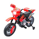 Qaba 6V Electric Dirt Bike for Kids - Off-Road Ride-On Motorcycle