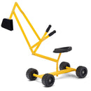 Children's 360° Rotating Seat Sand Digger with Sturdy Metal Design