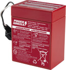 6-Volt Red Rechargeable Battery for Fisher-Price Power Wheels Ride-On Toys