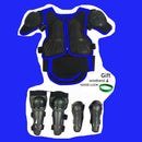Kids Motocross Body Armor Back Protector Ride-On Horse Toy for Ages 4-15 Years