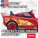 Huffy 6V Disney Pixar Lightning McQueen Kids Ride-On Toy for Ages 3-7 in Red