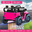 Pink 12V Kids' Ride-On Toy with Parental Remote Control