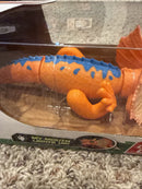 Zuru Robo Alive Interactive Robotic Frilled Neck Lizard Toy for Kids - Orange and Blue