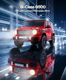 Mercedes Benz G-Class G500 SUV Ride-On Toy for Older Kids - 2 Seater, Red