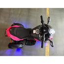 12V Battery Operated 3-Wheel Motorcycle Toy for Kids with Illuminated Wheels