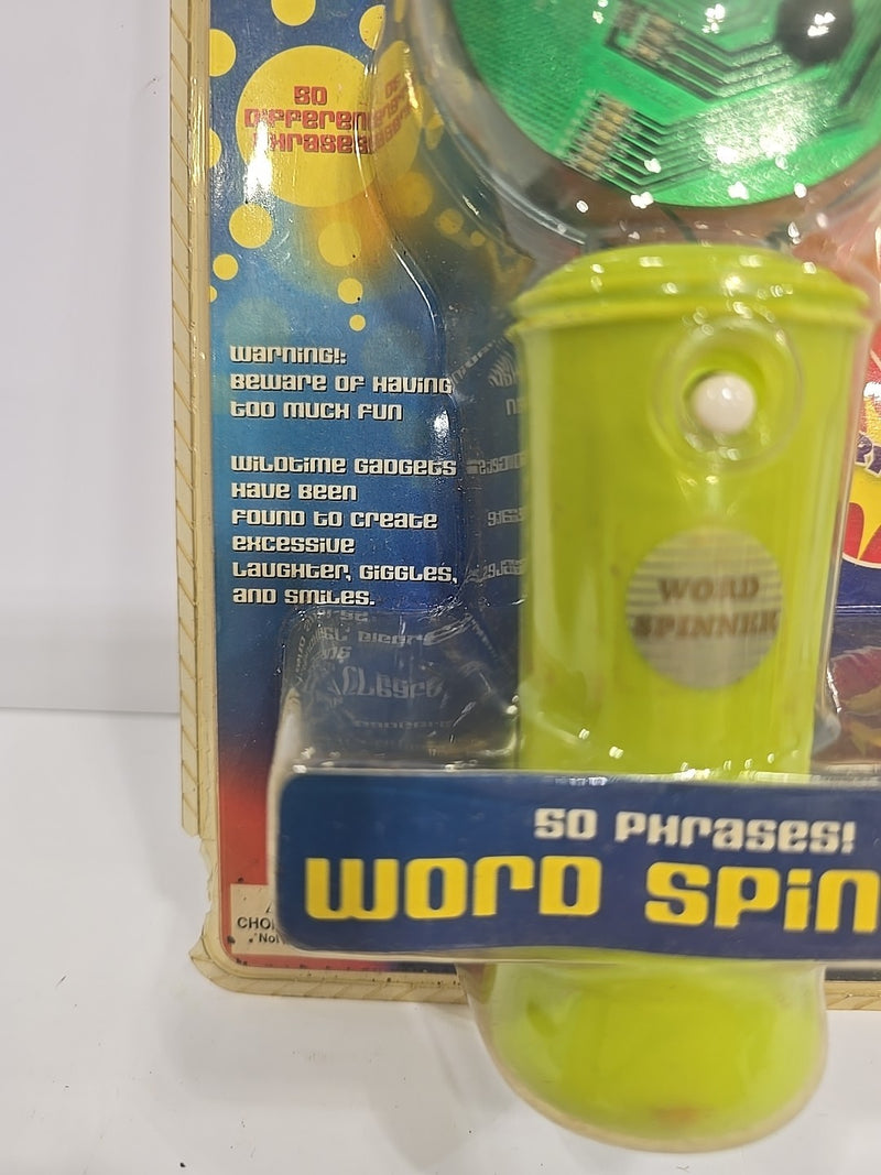Wild Time Gadgets Word Spinner with 50 Unique Phrases - New Sealed