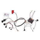 12V Ride-On Car Enhancement Kit with Wires, Switch Control Box, 2.4G Remote Receiver, and Pedal