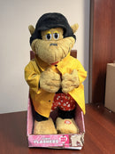 GEMMY Flirty Flashers Valentine's Plush Toy Sings "Hard To Handle" with Banana Theme