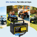 24V 12Ah Rechargeable Battery for Ride-On Vehicles with LED Indicator