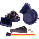 Blue Motohorn 12V Train Horn - 130dB Dual Tone Super Loud Truck Horn