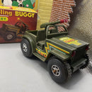 Retro 4x4 Military Buggy Toy - Battery-Operated, Hong Kong Crafted
