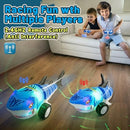Glow-In-The-Dark Electric RC Shark Car for Kids - 2.4GHz Remote Control Toy