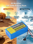 24V 5Ah Lithium Battery Set for Children's Ride-On Toys with 29.4V 1A Charger