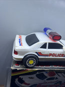 Retro Wei Mei Police Highway Patrol 560 Battery-Powered Toy Car with Original Packaging