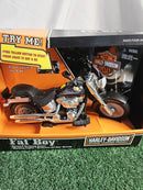 New Bright Harley Davidson Fat Boy Motorcycle