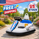 360° Spinning Electric Bumper Car for Toddlers with Forward/Reverse Motion and Music