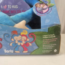 WowWee Fingerlings HUGS Boris Blue Interactive Plush Monkey Toy New In Box