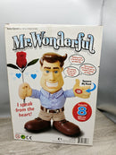 Mr. Wonderful 12" Interactive Talking Doll 2003 Battery-Powered with Phrases NIB