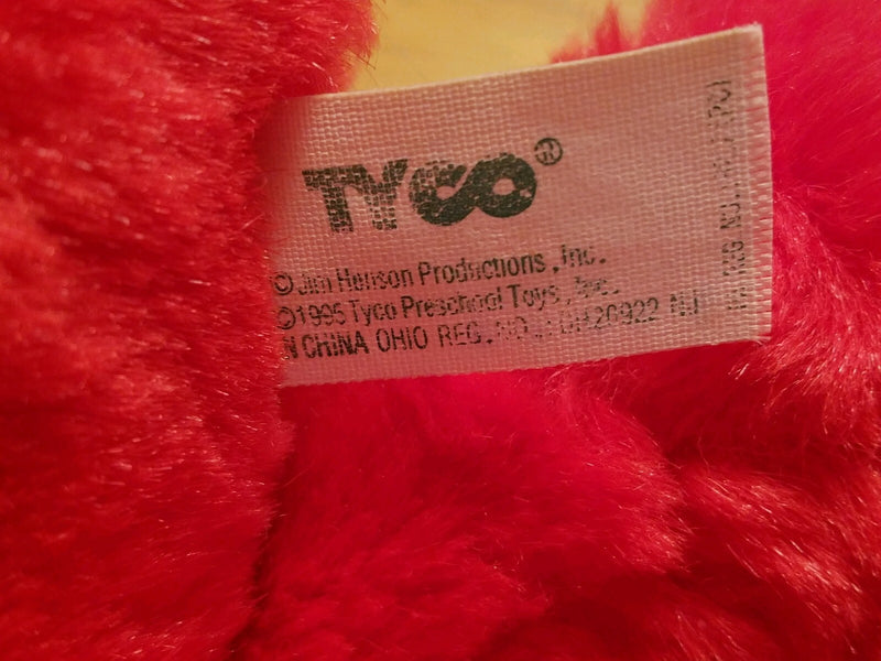 Working 1995 Original Tickle Me Elmo Deluxe 16 Inch Sesame Street Doll