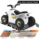 6V Electric 4-Wheel Ride-On ATV for Toddlers - White