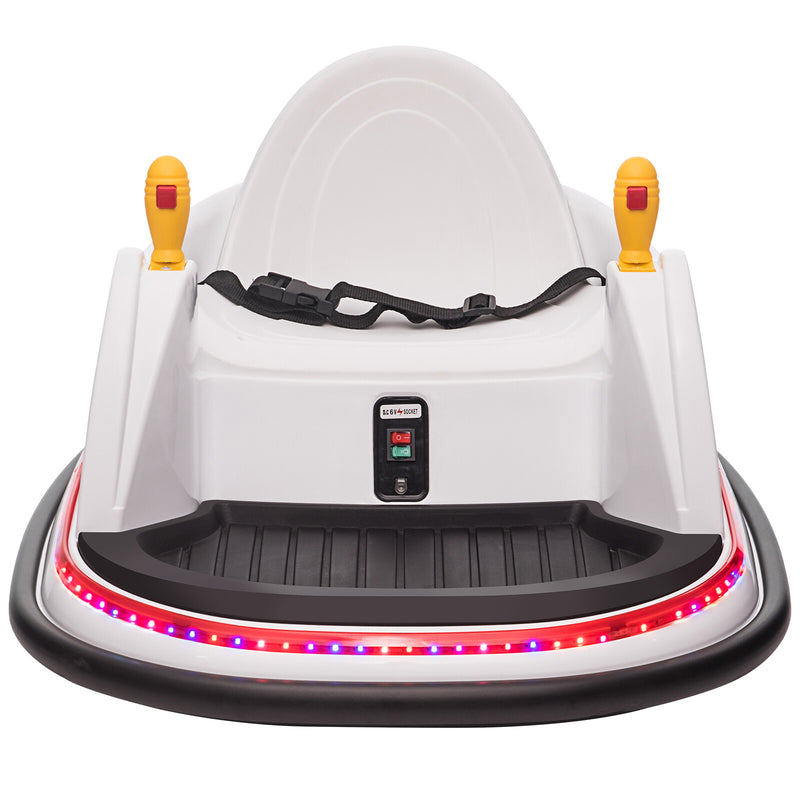 6V Electric Ride-On Bumper Car with Remote Control for Kids and Toddlers