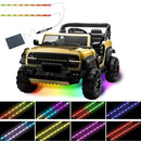 Customizable LED Light Strips for Kids' Electric Cars