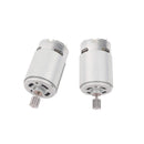 Set of 2 RS550 24V Electric Motors, 35000 RPM for Ride-On Vehicles