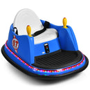 6V Remote Control Navy Bumper Car Toy for Kids with 360° Spin Feature