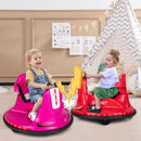 12V Red Kids Bumper Car with Dual Joystick Control and Remote