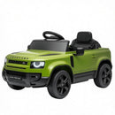 Green 12V Electric Ride-On Car for Kids with Remote Control, Lights, and Music