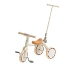 Kidpop KPA3007E Versatile 4-in-1 Tricycle with Push Handle for Toddlers Aged 1-4 in White