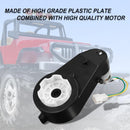 24V RS555 High-Speed Motor Engine Gearbox for Kids Ride-On Cars (2 Pack)
