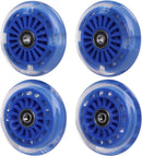 Polyurethane Wheel Upgrade Set for Wiggle Cars and Ride-On Toys (Dark Blue)