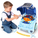 Engaging Truck Engine Playset with Detachable Components, Lights, and Sounds for Kids 3-5 Years Old