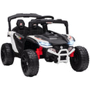 12V Electric UTV Truck for Kids with Remote Control and Rear Suspension, White