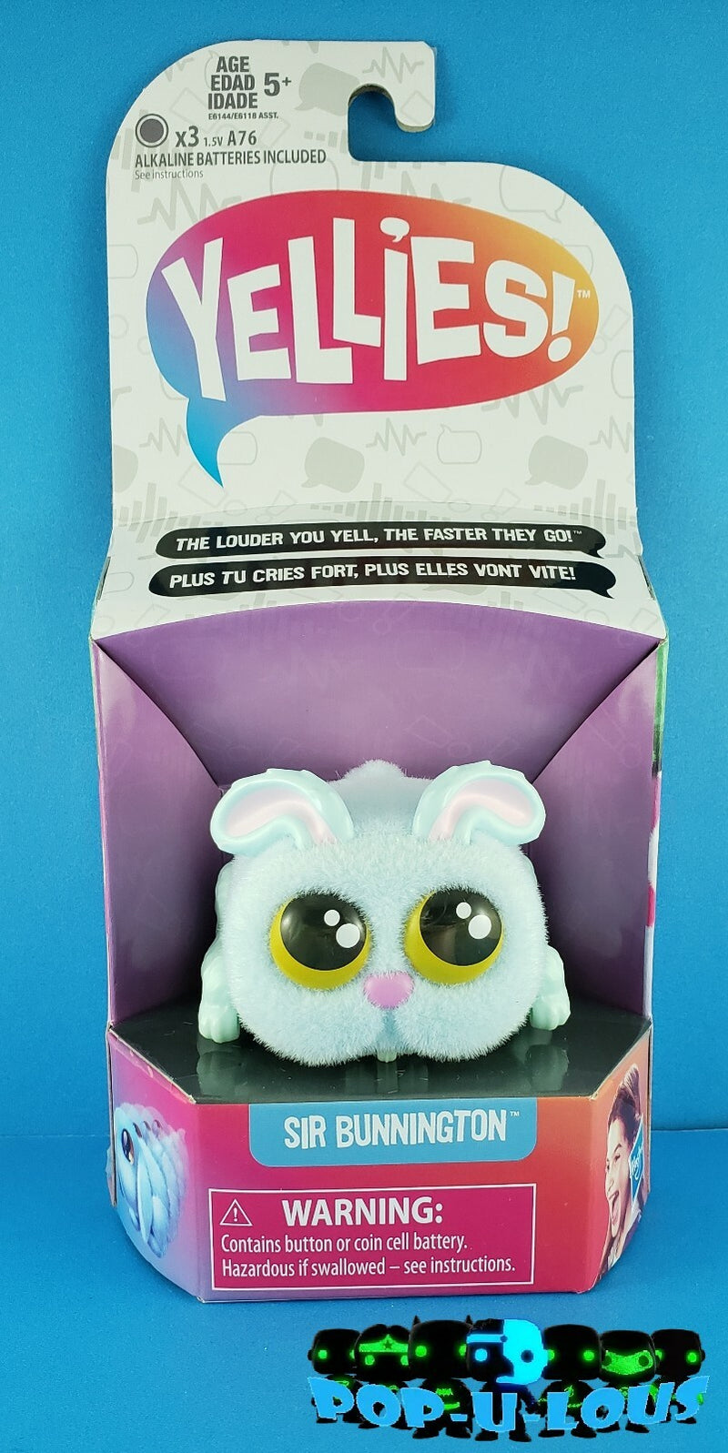 Voice-Activated Fluffertail Bunny Pet Toy for Kids Age 5