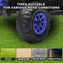 24V Off-Road ATV Style Ride-On Car for Kids with Lights and Music