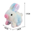 Interactive Electric Rabbit Toy with Sounds and Walking Features for Babies