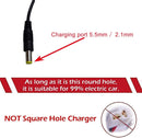 12V Ride-On Charger for Kids with Short Circuit Safety and LED Light