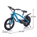24V 300W Electric Ride-On Bike for Kids with 16-Inch Wheels, 12.4 MPH Top Speed, Ages 5–12